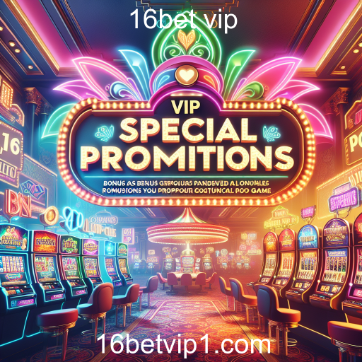 Descubra as Promoções Especiais do 16bet VIP